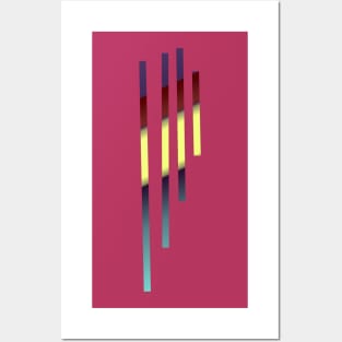 Stripes Modern Art Design Posters and Art